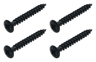Tornillo corona negro