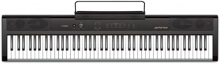 Piano digital Performer negro