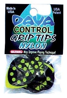 Púa Control grip Tips Nylon (amarilla)