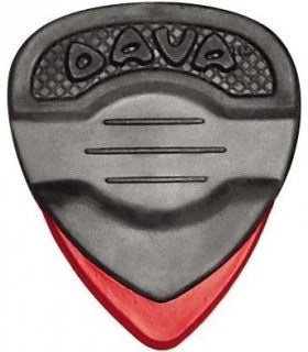 Púa Rock Control Delrin(neg-rojo)