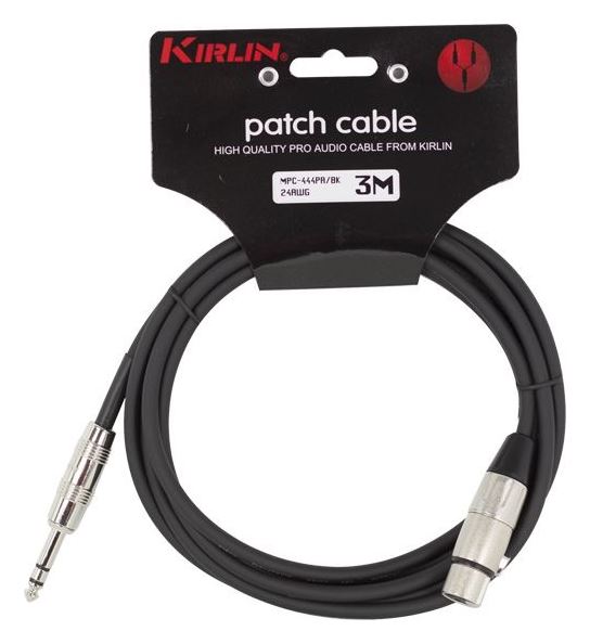 Cable micro Jack - XLR famella 6m