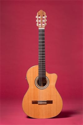 Guitarra clásica 49 mástil ébano