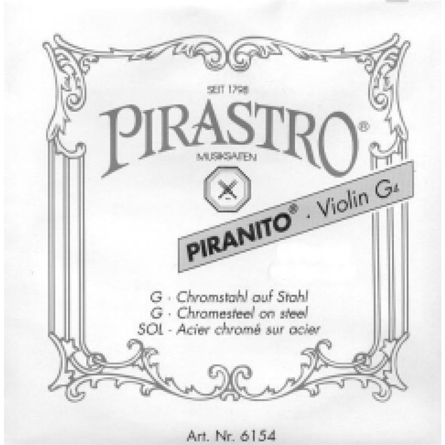 Cuerda violín Piranito 4ª 1/4 - 1/8