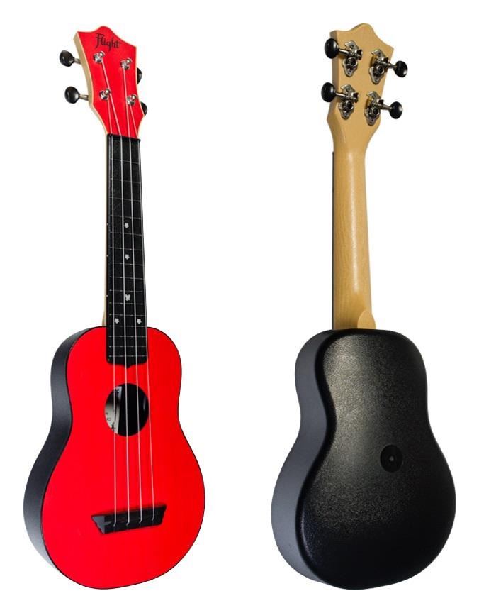 Ukelele soprà Travel TUS-35RD Vermell