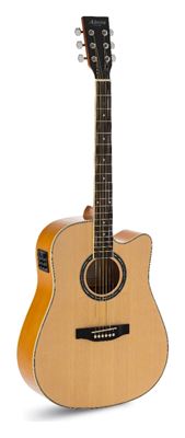 Guitarra acústica DREADNOUGHT Naranja