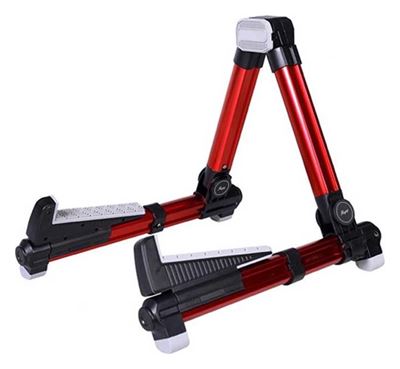 Soporte ukelele Rojo portable suelo