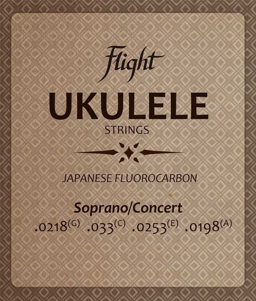 Juego cuerdas ukelele Fluorocarbo Soprano Concert