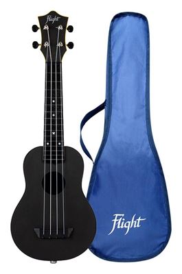 Ukelele soprano Travel TUS-35E Electro negro