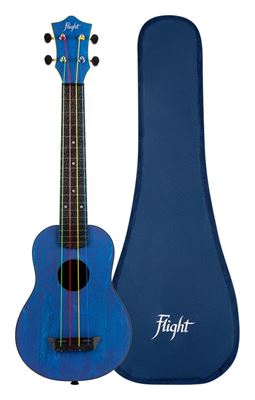 Ukelele soprano Travel TUSL Azul vaquero Kidz