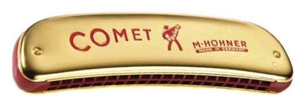 Armónica COMET 32v dorada