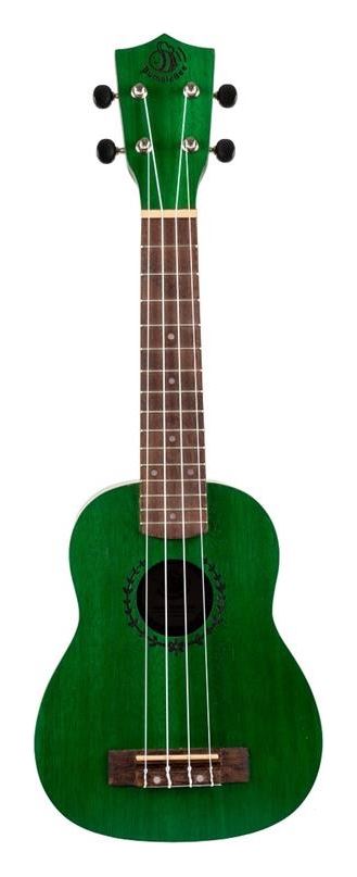 Ukelele soprano verde