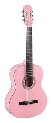 Guitarra clásica cadete C16 90 cm rosa