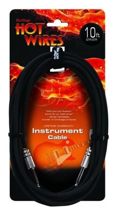 Cable instrumento Jack 3m IC10