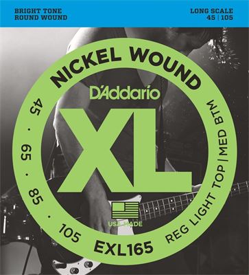 Juego cuerdas bajo eléctrico EXL 165 0,45 - 105