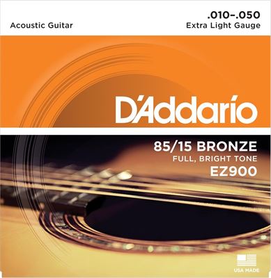 Juego cuerdas guitarra ac. 0,10 - 0,50 EZ900