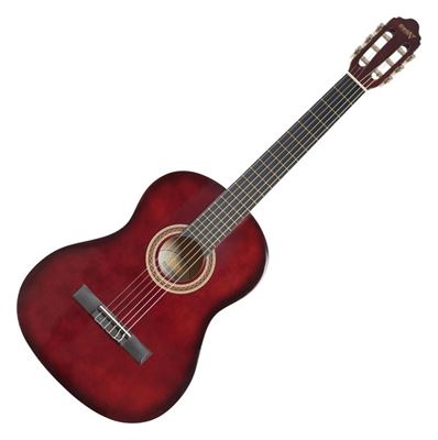 Guitarra clásica 4/4 104 TWR Rojo vino