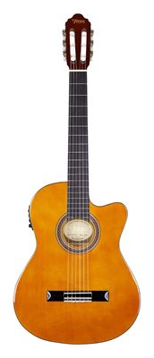 Guitarra clàssica (elec) 4/4 104 natural electrif cutaway