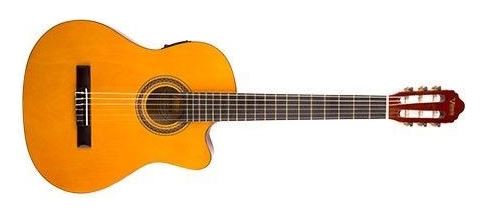 Guitarra clásica 4/4 104 natural electrif