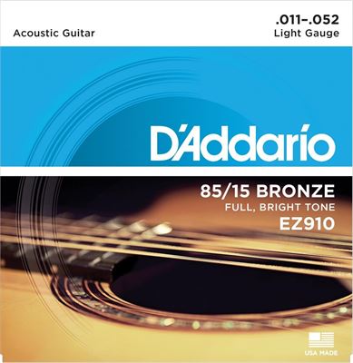 Juego cuerdas guitarra ac. 0,11 - 0,52 EZ910