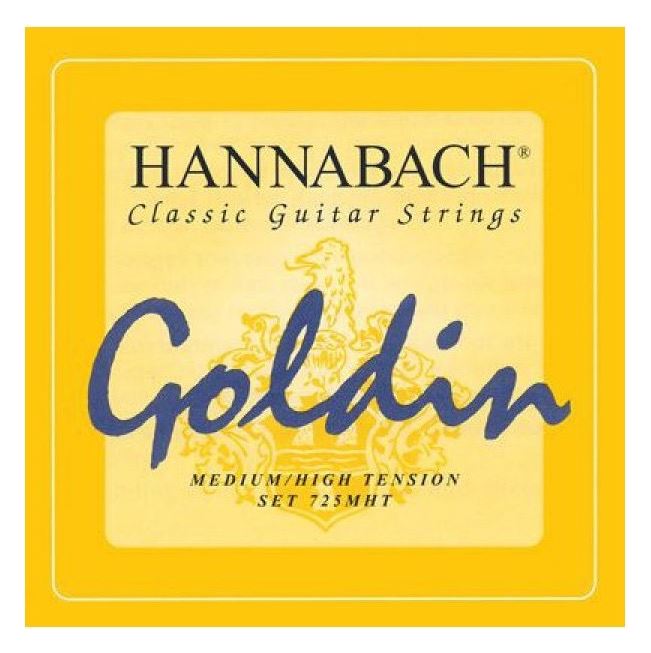 Juego cuerdas guitarra cl. GOLDIN 725.MHT