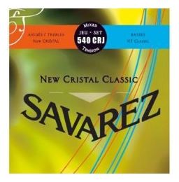 Juego cuerdas guitarra cl. New Cristal 540 CRJ Mixta