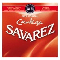 Juego cuerdas guitarra cl. New Cristal 510 CR Cantiga MT