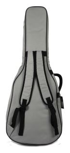 Funda guit. clásica Mochila gris 10mm