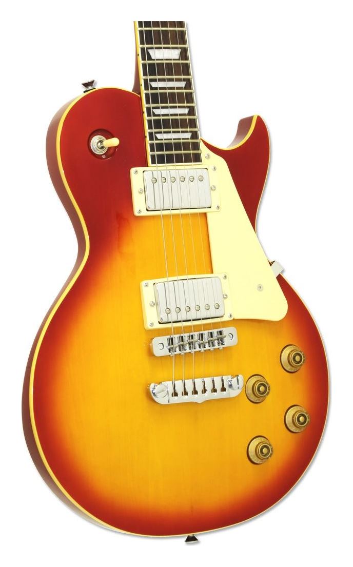 Guitarra elèctrica PE-350 sunburst cherry