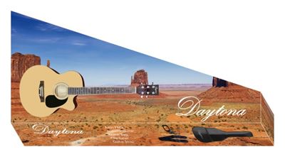 Guitarra acústica Pack Mini Jumbo madera clara