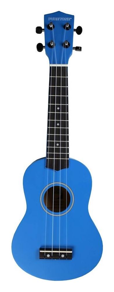 Ukelele soprano azul + funda