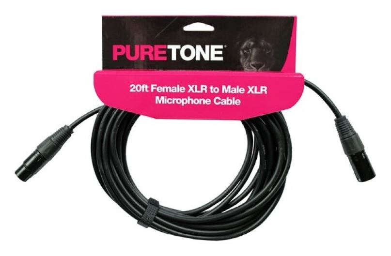 Cable micro XLR - XLR 6m