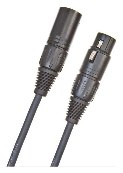 Cable micro XLR - XLR 8m balanced
