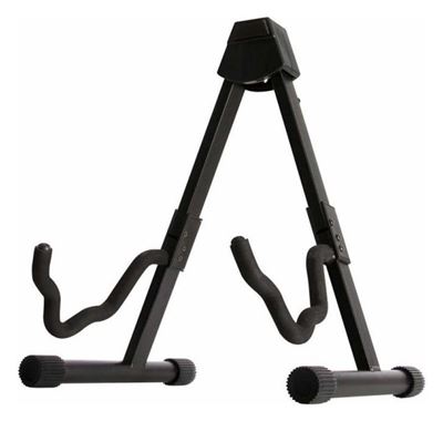 Soporte guitarra suelo forma A Cl, el, ac GS7364B Plegable