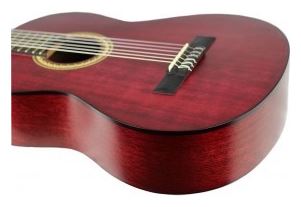 Guitarra clásica 4/4 214 roja