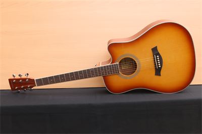 Guitarra acústica ACADEMY GD302CES sombreada Clavillers niquelats