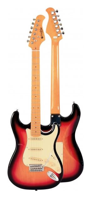 Guitarra PRODIPE SERIE ST80-MA STRATOCASTER SUNB